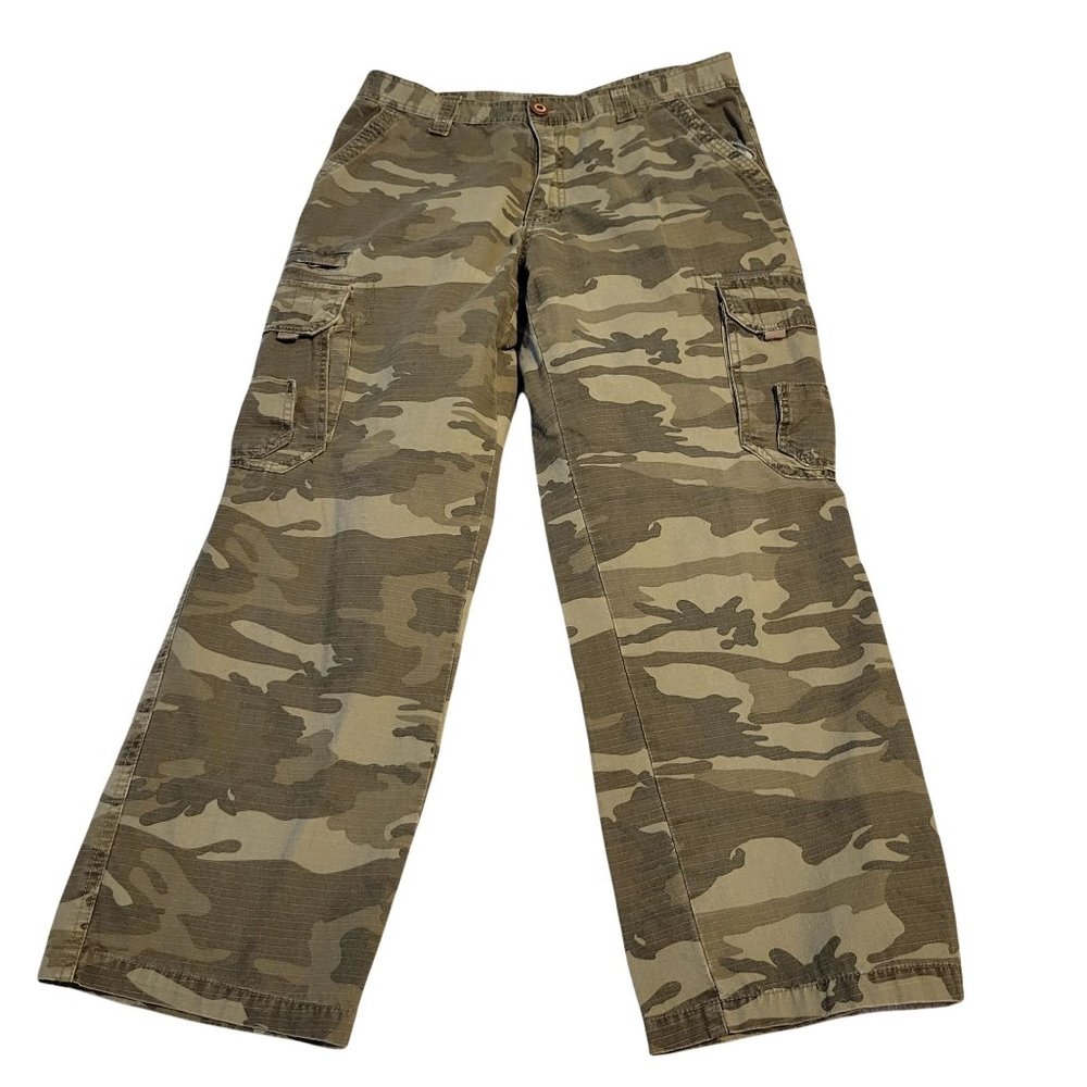 RedHead Men's Sz 34/30 Camouflage 100% Cotton Cargo Hunting Outdoor Pants